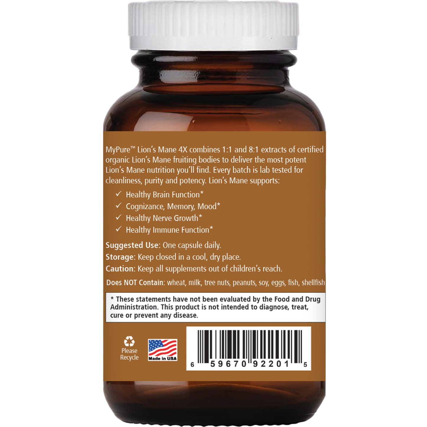 MyPure Lion's Mane 4X