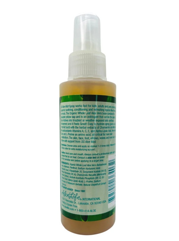 Skin Gel SG Aloe Mist