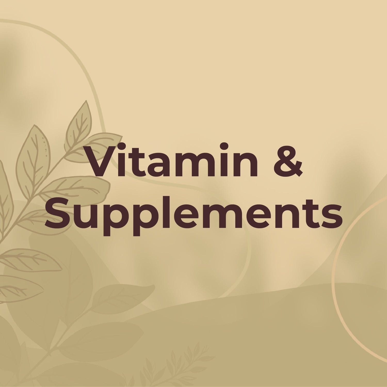 Vitamin & Supplements
