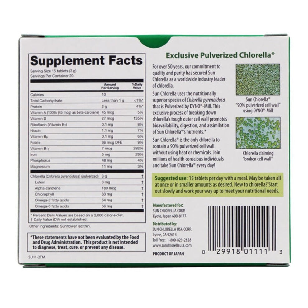 Sun Chorella 200mg
