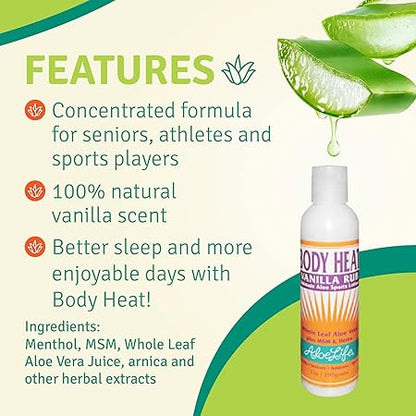 Body Heat Vanilla Rub