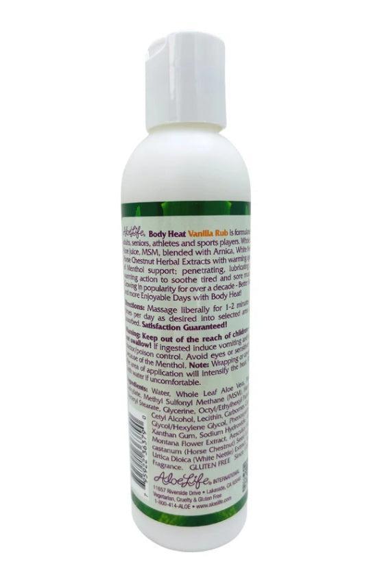 Body Heat Vanilla Rub