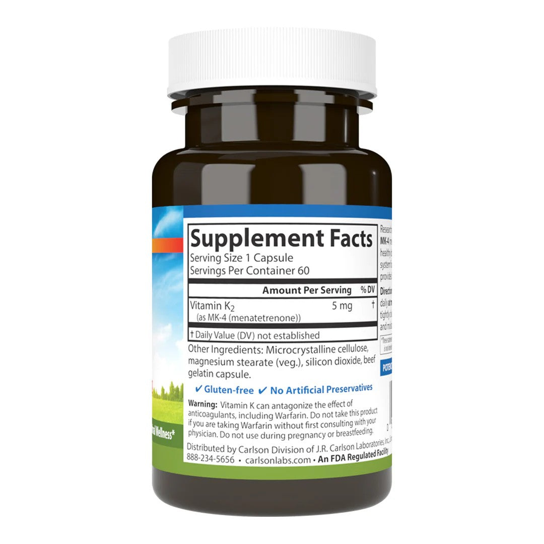 Vitamin K2 MK-4 (Menatetrenone) 5mg