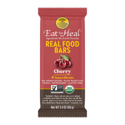 Eat To Heal Real Food Bars/Case