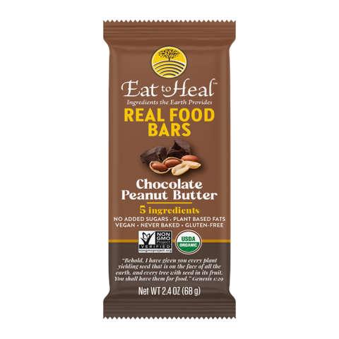 Eat To Heal Real Food Bars/Case