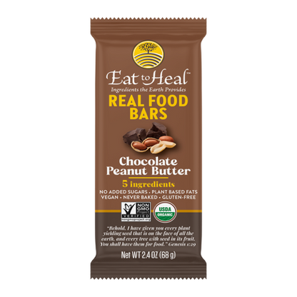 Eat To Heal Real Food Bars/Case
