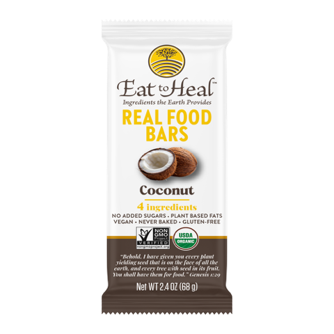Eat To Heal Real Food Bars/Case