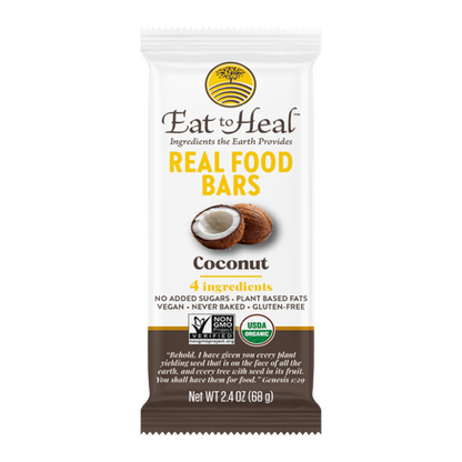Eat To Heal Real Food Bars/Case