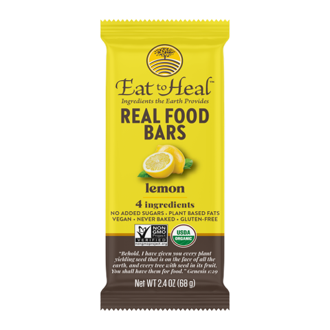 Eat To Heal Real Food Bars/Case