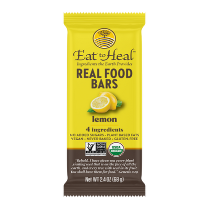 Eat To Heal Real Food Bars/Case