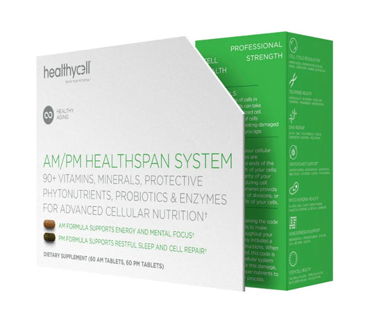 Healthycell Professional Strength AM/PM Healthspan System