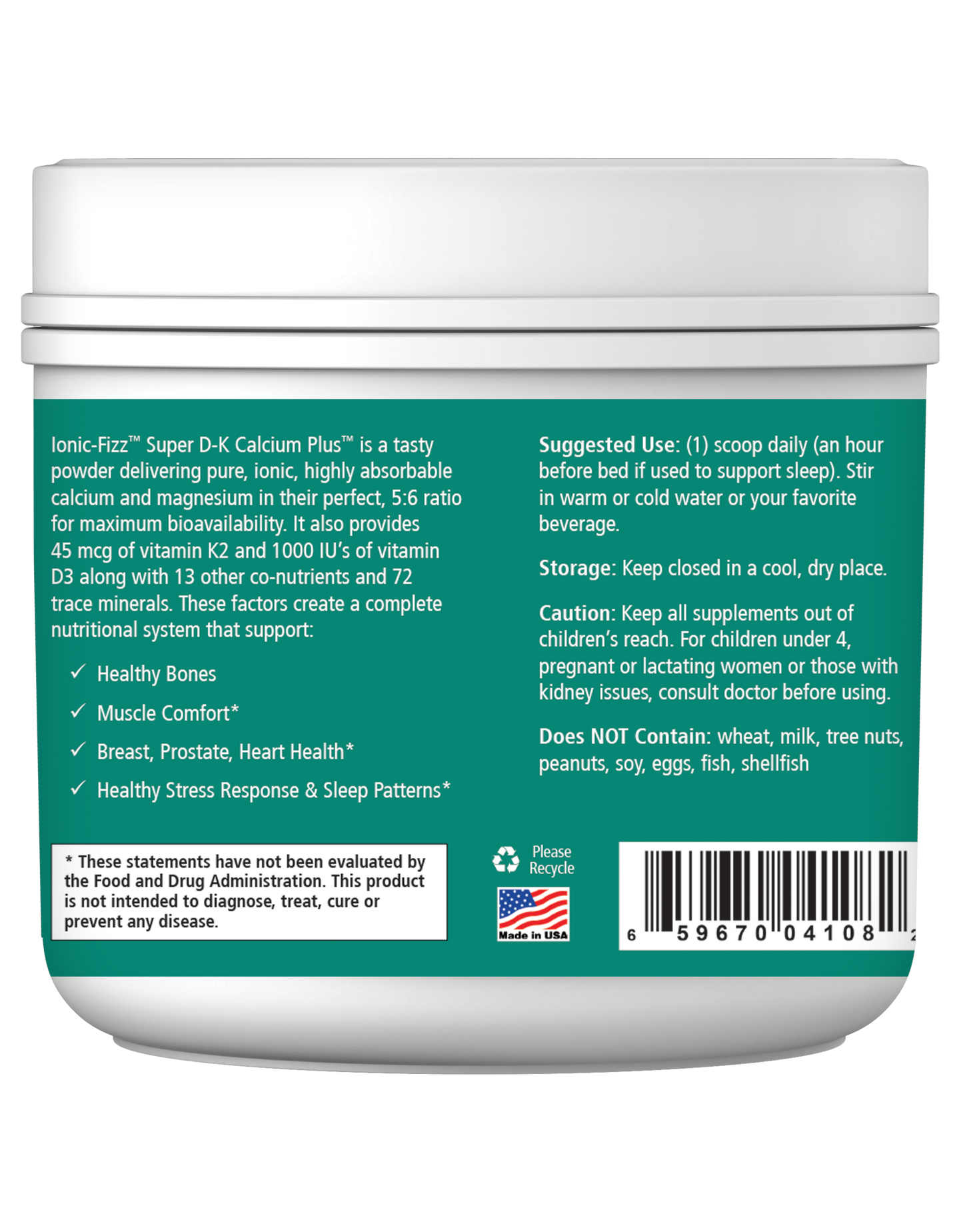 Ionic-Fizz Super D-K Calcium Plus Mixed Berry