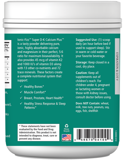 Ionic-Fizz Super D-K Calcium Plus Mixed Berry