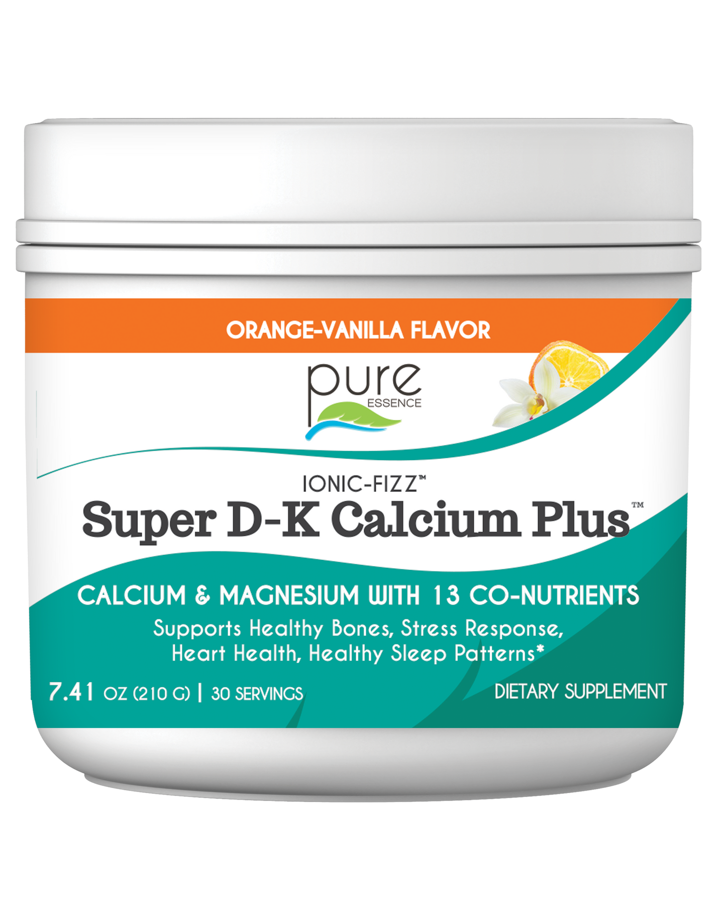 Ionic-Fizz Super D-K Calcium Plus Orange Vanilla