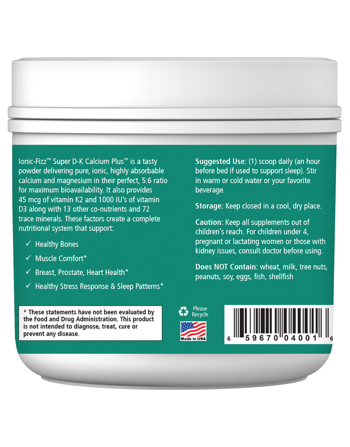 Ionic-Fizz Super D-K Calcium Plus Raspberry Lemonade