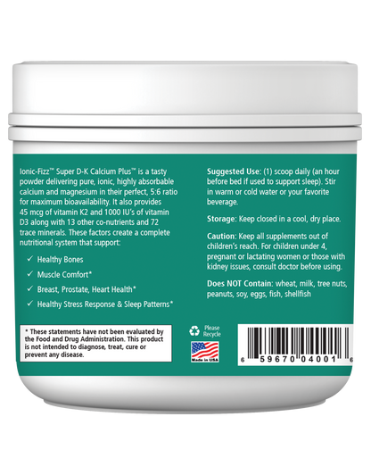 Ionic-Fizz Super D-K Calcium Plus Raspberry Lemonade