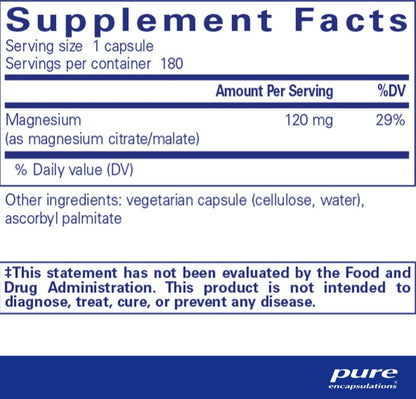 Magnesium Citrate/Malate