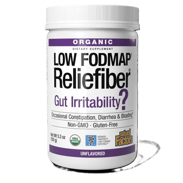 Organic Low FodMap Reliefiber Prebiotic