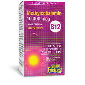 B12 Methylcobalamin 10000 mcg Chewable