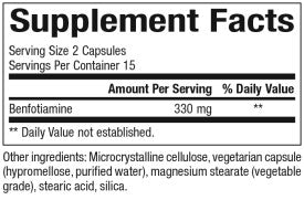 Benfotiamine B1 330 mg