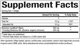 Berberine LipoMicel Matrix 500 mg