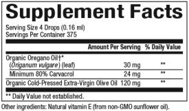 Oil of Oregano Liquid