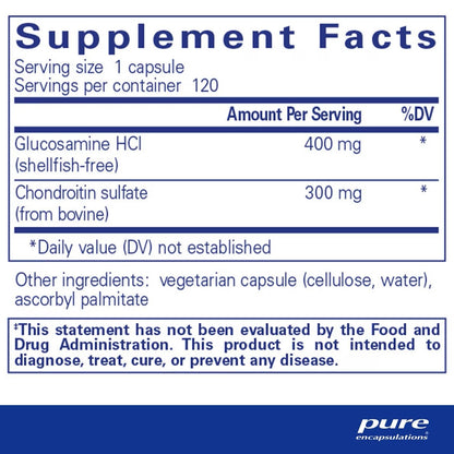 Glucosamine HCL + Chondroitin