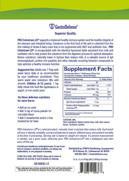 PRO Colostrum-LD Vanilla